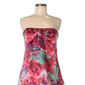 Ann Taylor LOFT Floral Tube Top